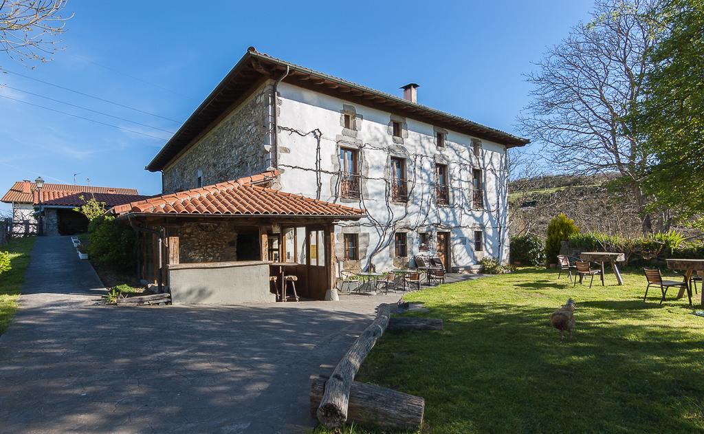 Casa rural Restaurante Aranburu Zestoa Exterior foto