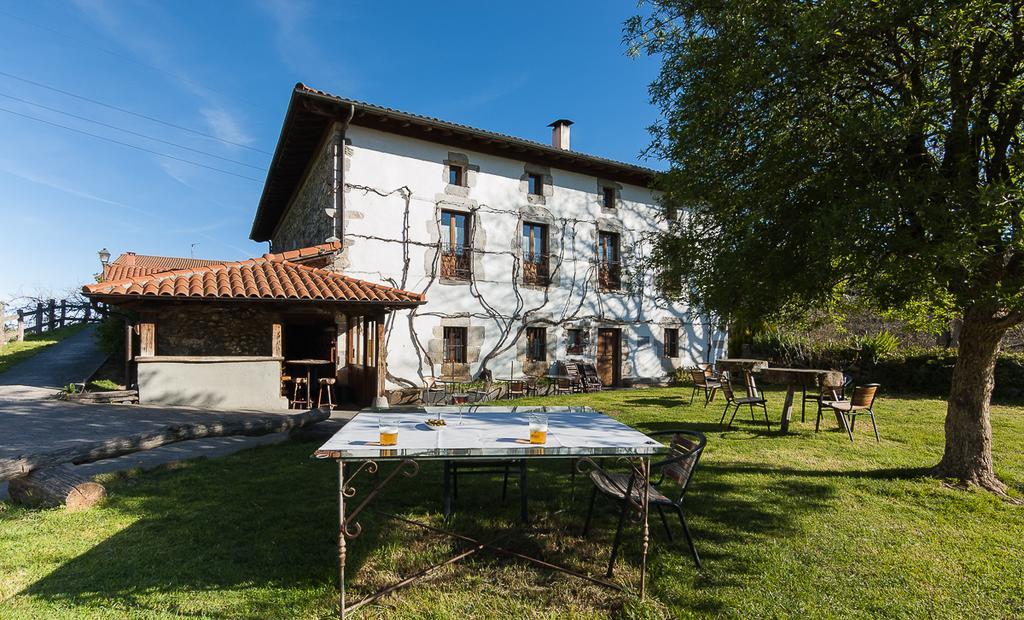 Casa rural Restaurante Aranburu Zestoa Exterior foto